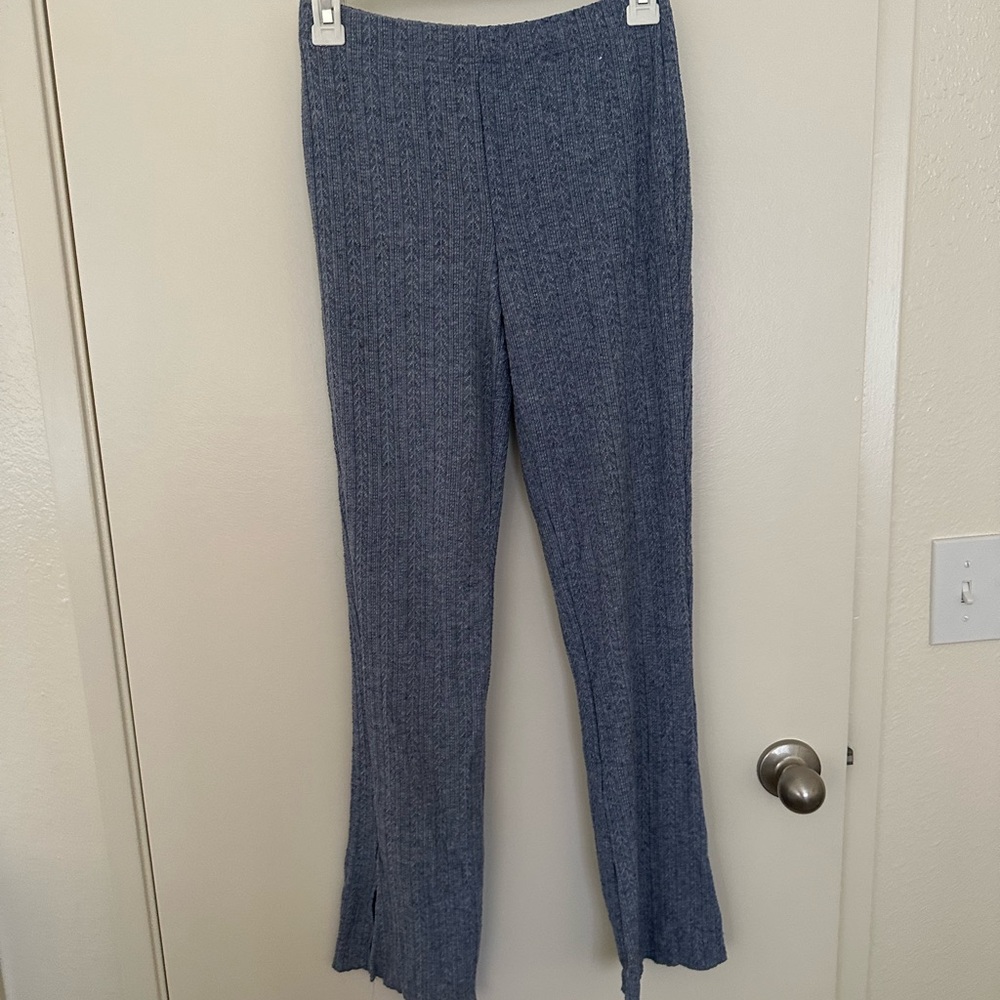 Cotton On Body stretchy blue flare pants size S